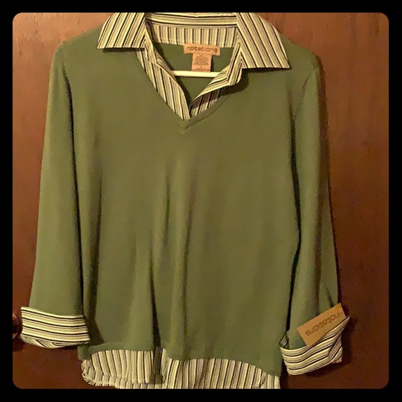 Women’s notations sweater shirt - Picture 1 of 3